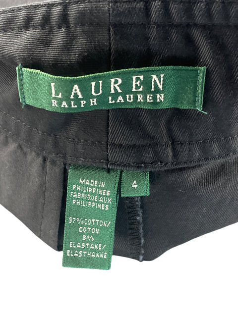 Short Lauren Ralph Lauren Cordon negro-Talla 4
