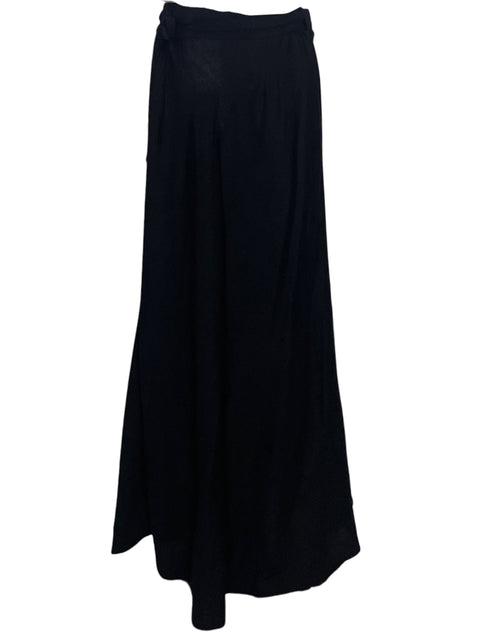 Falda White House Black Market Asimetrica Negro- Talla 14