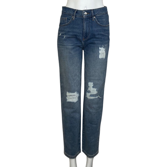 Pantalón Karl Lagerfeld Denim Rasgado Azul-Talla 4