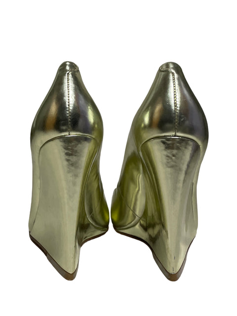 Calzado Alice + Olivia Plataforma Cuña Dorado - Talla 36