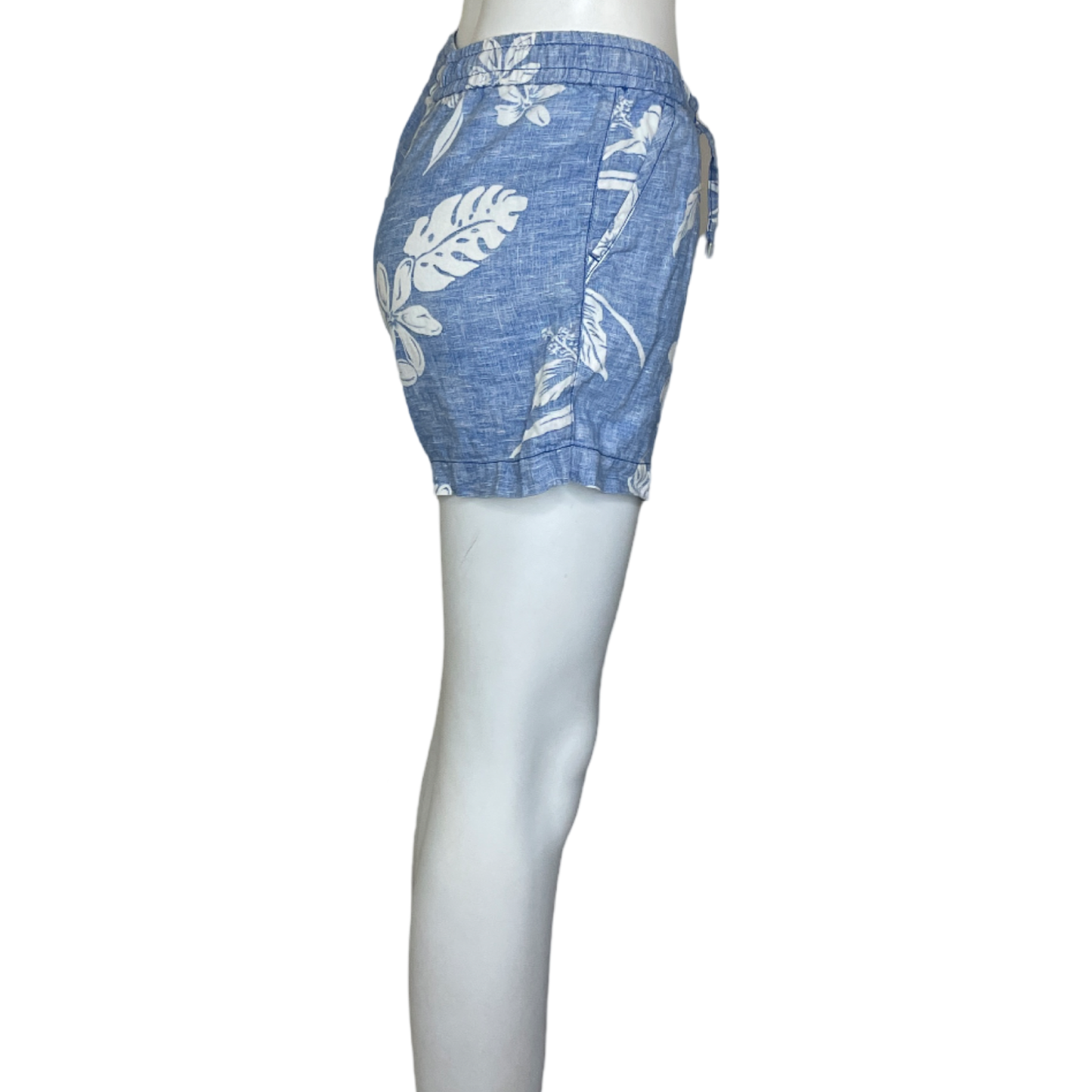 Shorts TOMMY BAHAMA Lino Corto Floral Azul-Talla XXS