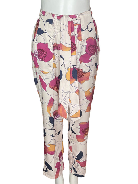 Pantalón 8/5 Ocho Cinco Estampado Fajon Rosado- Talla M