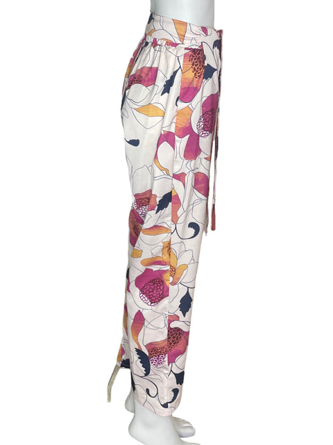 Pantalón 8/5 Ocho Cinco Estampado Fajon Rosado- Talla M