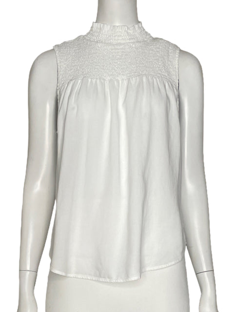 Blusa Cloth & Stone Sin Mangas Blanco - Talla S