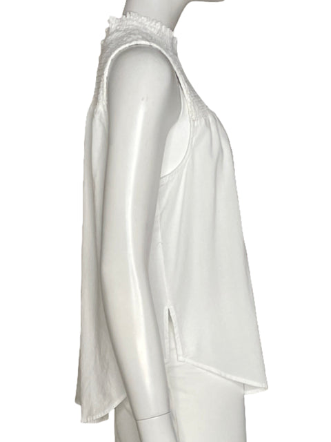 Blusa Cloth & Stone Sin Mangas Blanco - Talla S
