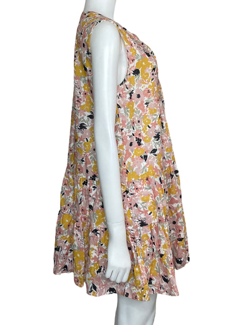 Vestido Little Lies Mini Floral Rosado-Talla M