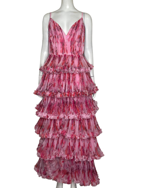 Vestido Hutch Vuelos Rosado-Talla S