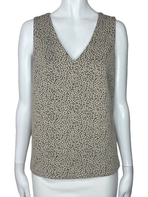 Blusa Banana Republic Animal Print Beige-Talla M