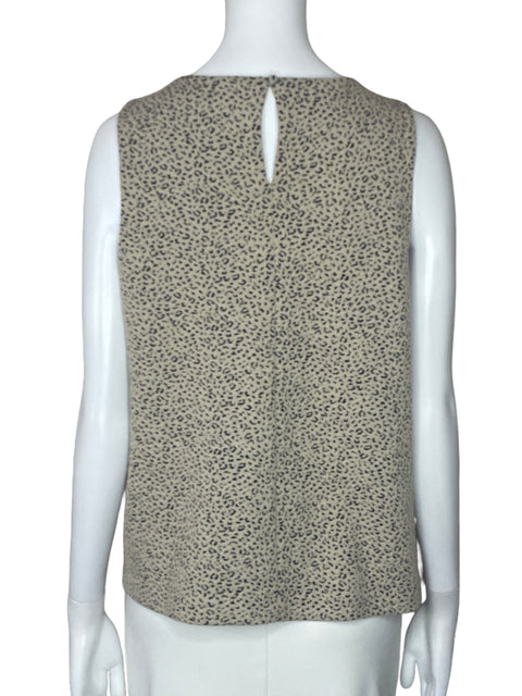 Blusa Banana Republic Animal Print Beige-Talla M
