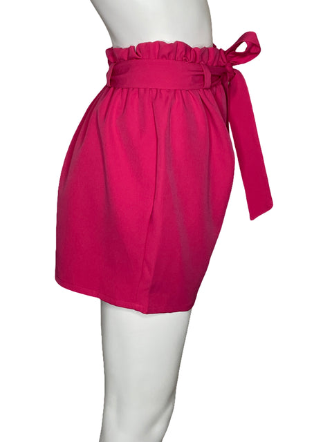 Short Ak'tual Paper Bag Tosado-Talla M