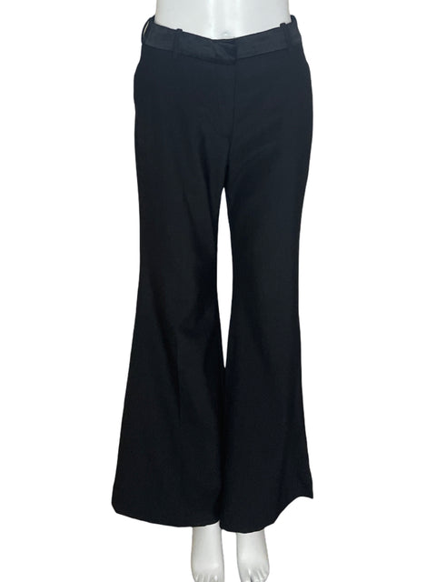 Pantalón MNG Wide Leg Negro- Talla 4