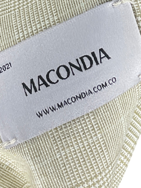 Chaleco Macondia Cuadros Marròn-Talla S