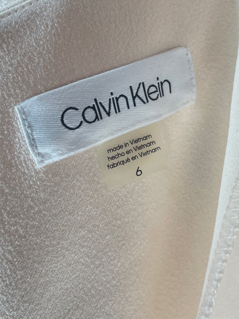 Vestido Calvin Klein Vuelos Rosado-Talla 6