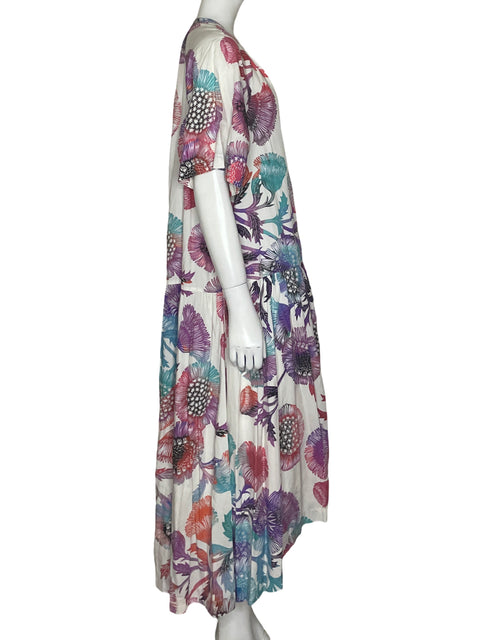 Vestido TugBoat Floral Morado-Talla M