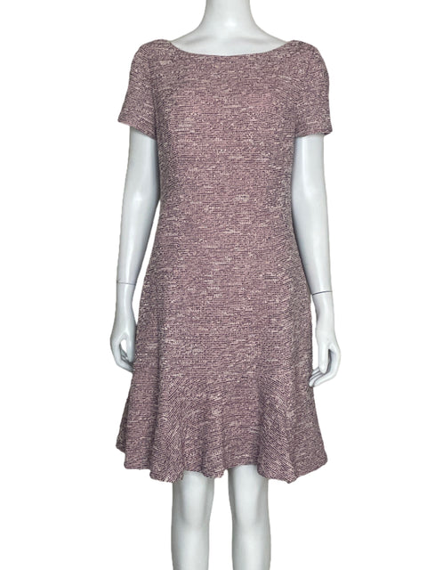 Vestido Karl Lagerfeld Tweed Rosado-Talla 8