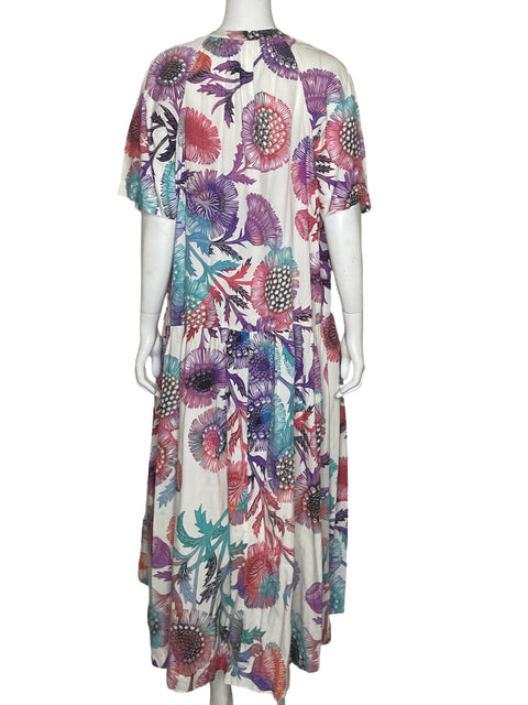 Vestido TugBoat Floral Morado-Talla M