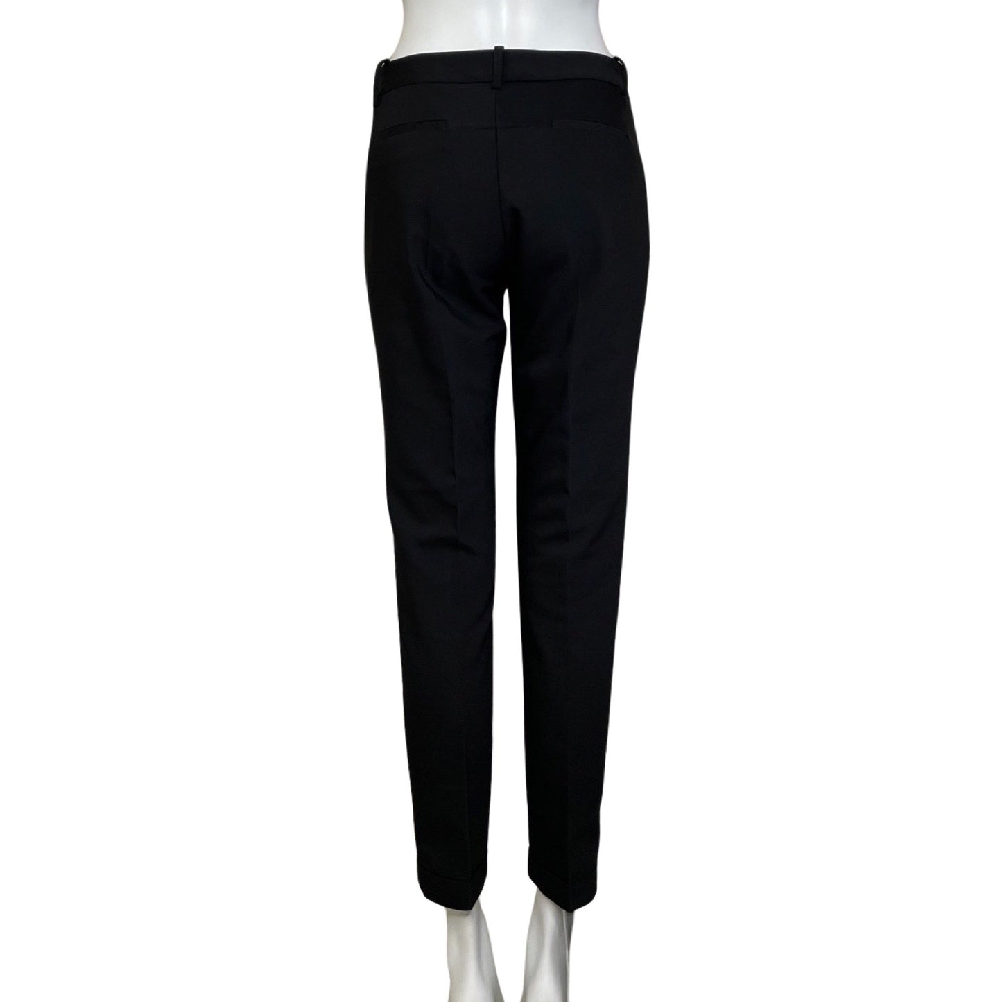 Pantalón Zara Basta Doblada Negro-Talla S