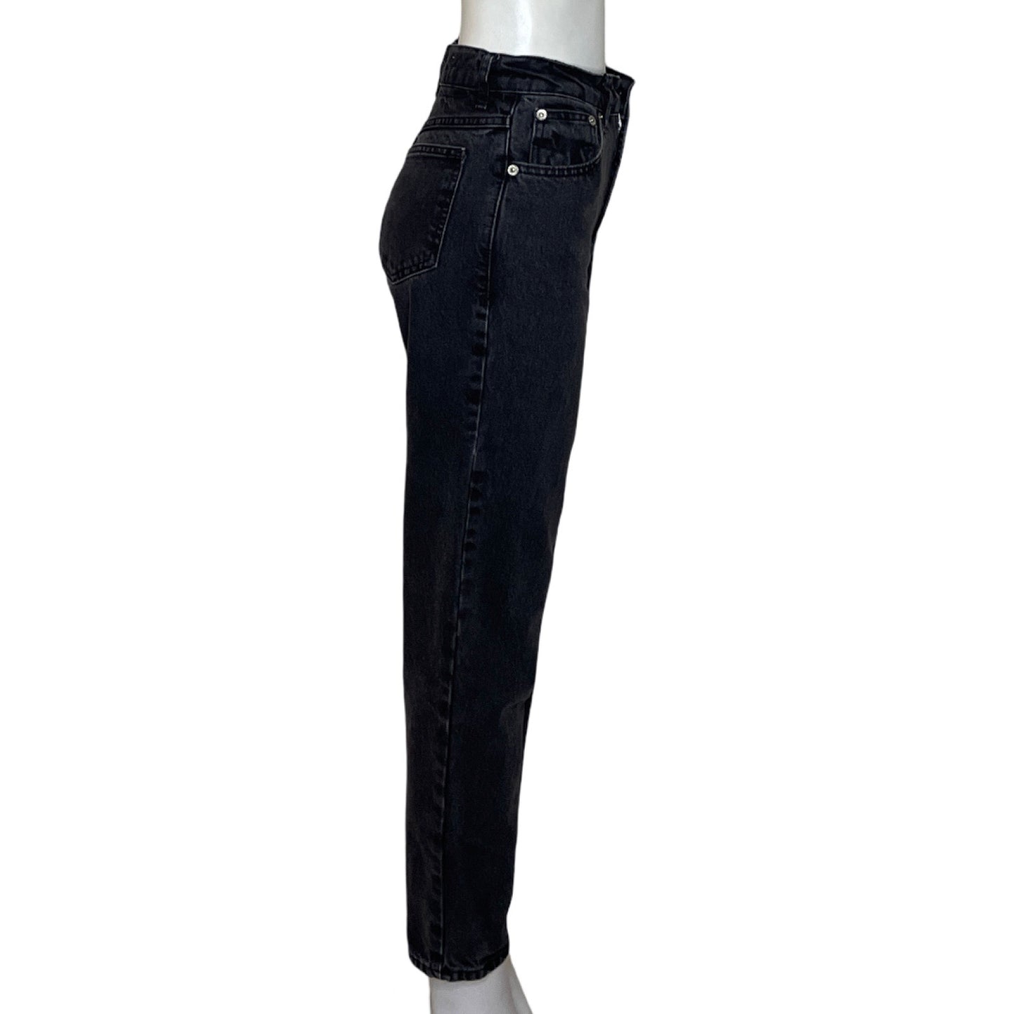 Pantalón MNG Denim Negro - Talla 34