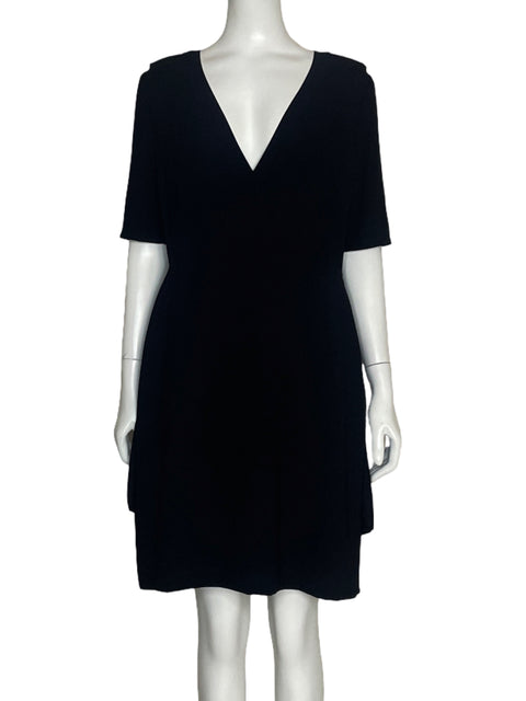 Vestido Tesoro TPS Cuello V Negro-Talla L