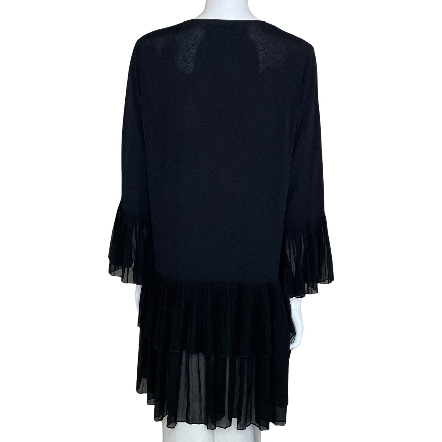 Blusa Zara Vuelos Larga Negro-Talla L