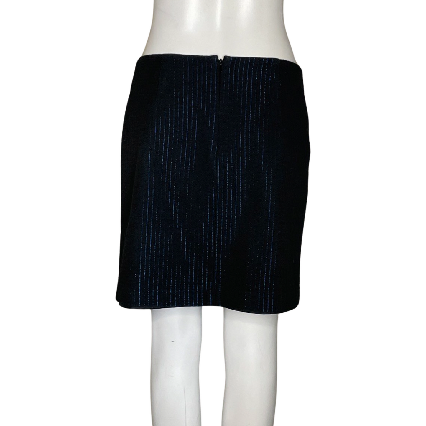 Falda TommyHilfiger Botones Metalizado Azul Navy
-Talla 4