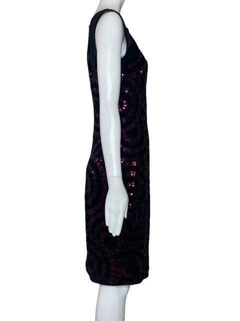 Vestido Jax Lentejuelas Circular Rojo-Talla 4
