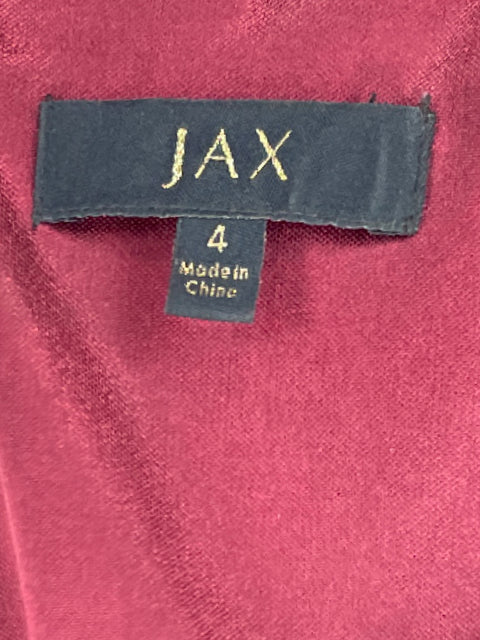 Vestido Jax Lentejuelas Circular Rojo-Talla 4
