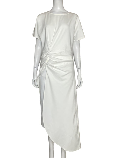 Blusa Gracia Asimetrica Blanco-Talla L