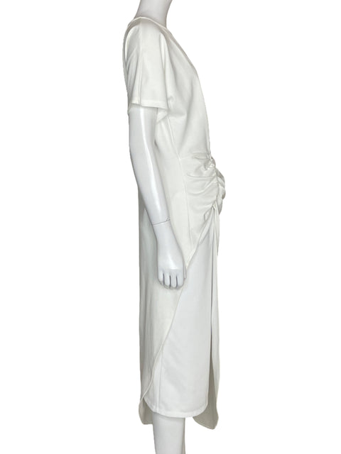 Blusa Gracia Asimetrica Blanco-Talla L