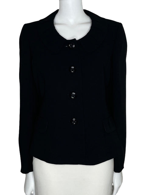 Blazer Tahari Safina Negro-Talla 10