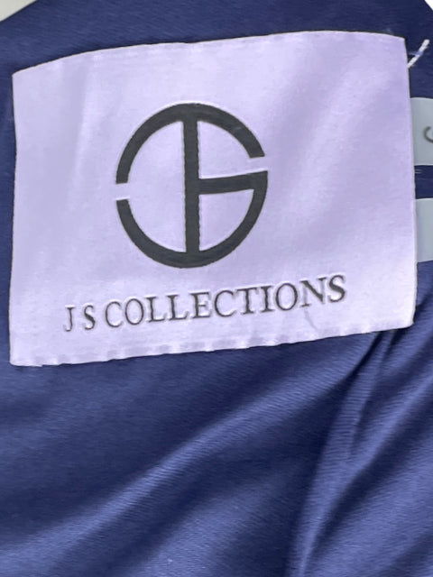 Vestido JS Collections Encaje Maxi Azul-Talla 6