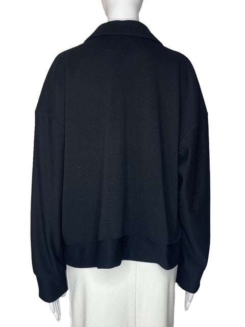 Sueter Adrianna Papell Raya Negro-Talla XL