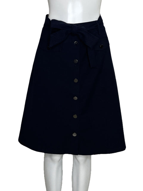 Falda Tesoro TPS Botone Cinturón Azul-Talla 10