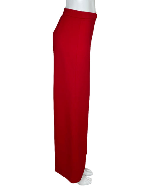 Pantalón Ela Straight Cadena Rojo-Talla 10