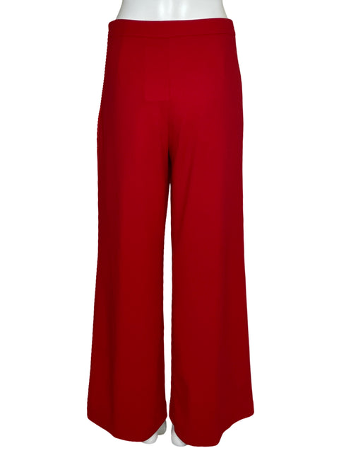 Pantalón Ela Straight Cadena Rojo-Talla 10