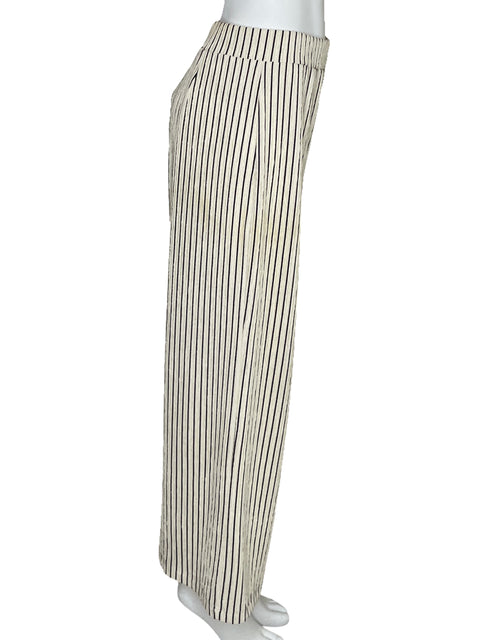Pantalón Sfera Rayas Texturizado Blanco-Talla M