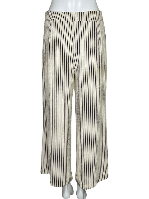 Pantalón Sfera Rayas Texturizado Blanco-Talla M