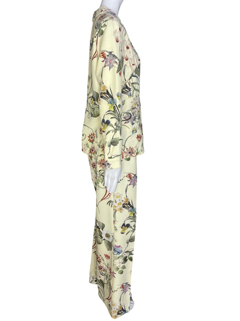 Set Zara Estampado Amarillo- Talla L