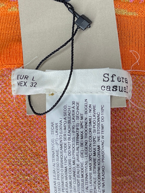Pantalón Sfera Print Naranja-Talla L