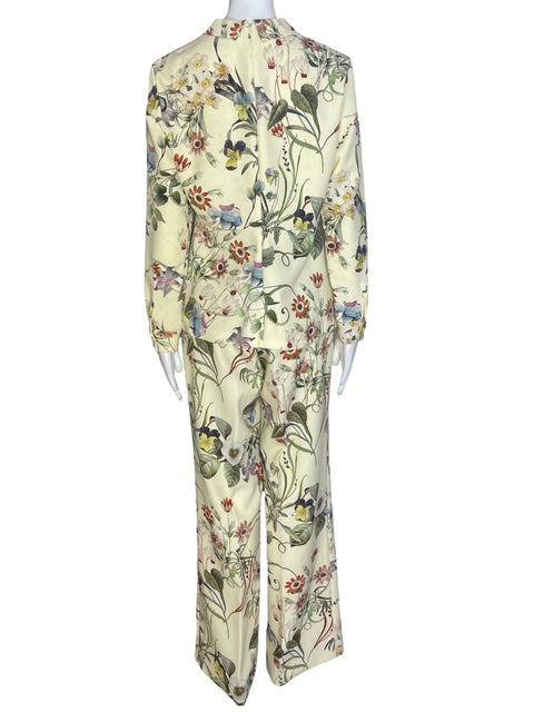 Set Zara Estampado Amarillo- Talla L