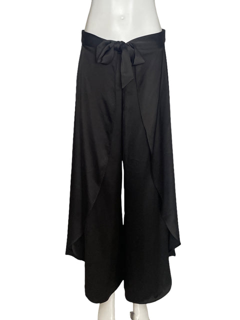 Pantalón Studio F Vuelos Negro-Talla 10