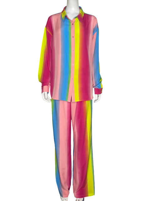 Set Bailey Rose Rainbow Rosado-Talla M