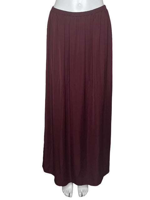 Falda Zara Maxi Fluida Roja-Talla S