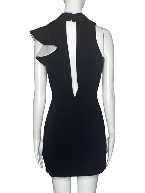 Vestido Adelyn Rae Mini Vuelo Negro-Talla S