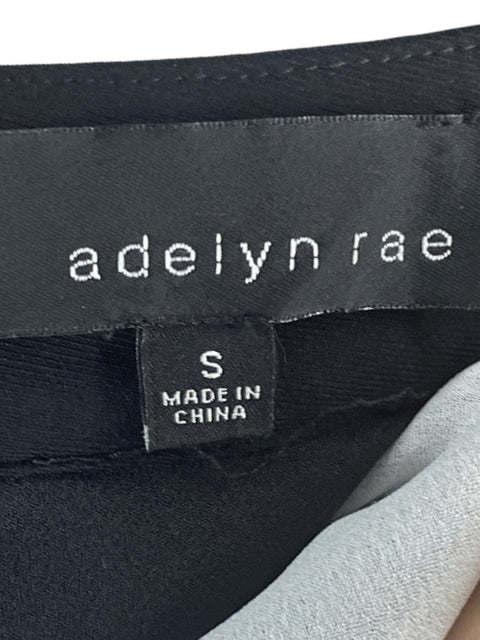 Vestido Adelyn Rae Mini Vuelo Negro-Talla S