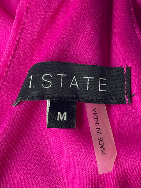 Mono 1.State Fluido Halter Rosado-Talla M
