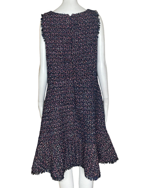 Vestido Eliza J Sin Mangas Flecos Azul- Talla 18