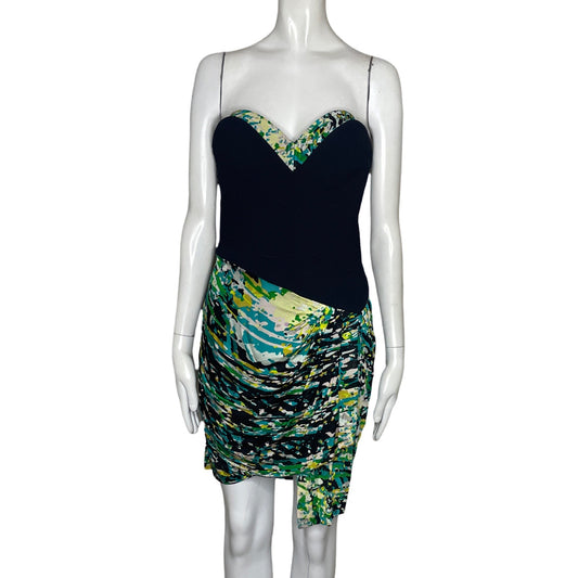 Vestido  BCBG Strapple Negro -Talla 2