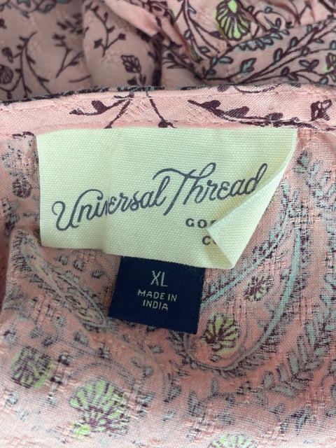 Vestido Universal Thread Abullonado Rosado- Talla XL