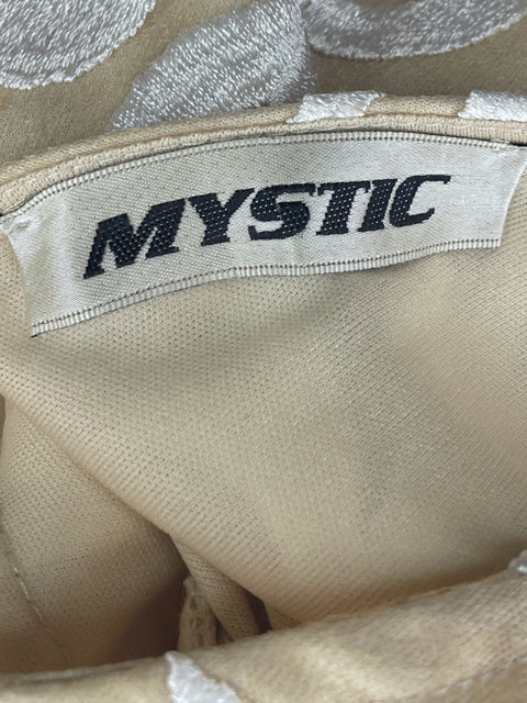 Vestido Mystic Transparente Bordado Blanco- Talla L